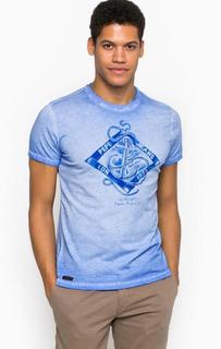 Хлопковая футболка с круглым вырезом Pepe Jeans