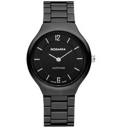Часы с керамическими вставками в браслете Rodania