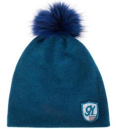 Шапка из шерсти с помпоном Noryalli