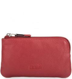 Кожаная ключница на молнии Mano