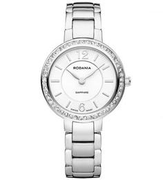 Часы с отделкой кристаллами Swarovski Rodania