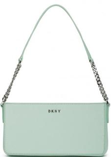 Сумка из сафьяновой кожи через плечо Dkny