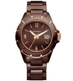 Часы с керамическими вставками в браслете Rodania