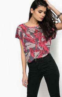 Футболка из вискозы с короткими рукавами Diesel