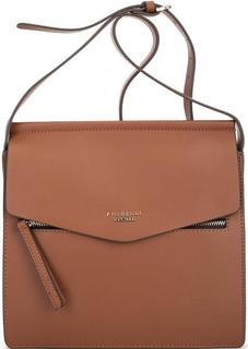 Коричневая сумка через плечо Fiorelli