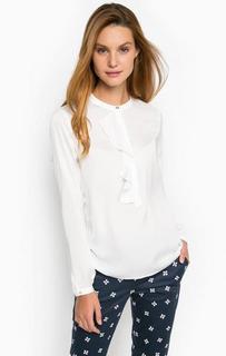 Блуза с длинными рукавами молочного цвета Liu Jo