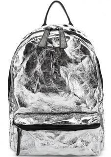 Вместительный кожаный рюкзак с металлическим декором Io Pelle