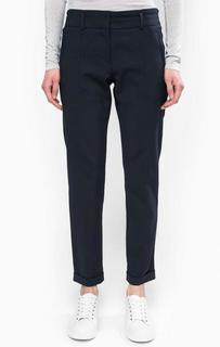 Зауженные брюки с отворотами Stefanel