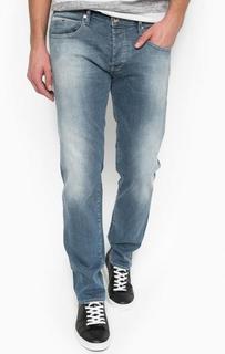 Синие зауженные джинсы Gas
