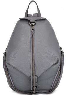 Серый кожаный рюкзак Rebecca Minkoff