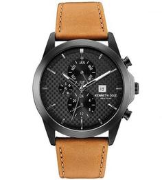 Часы с кожаным ремешком Kenneth Cole