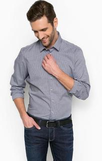 Хлопковая рубашка в клетку Lerros