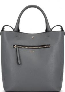 Серая сумка с короткими ручками Fiorelli