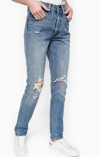 Джинсы бойфренд с рваными деталями Levis®