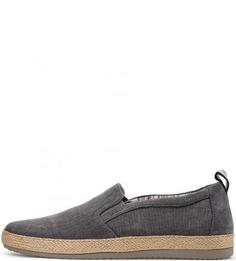 Однотонные текстильные слипоны Geox