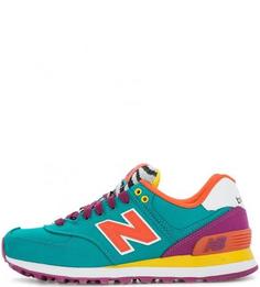 Разноцветные текстильные кроссовки New Balance