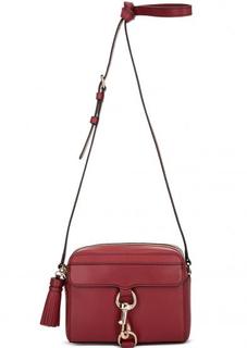 Кожаная сумка на молнии через плечо Rebecca Minkoff