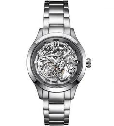 Механические часы с металлическим браслетом Kenneth Cole