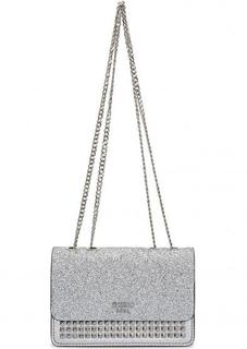 Маленькая сумка с металлическим декором Guess