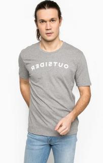 Футболка из хлопка серого цвета Levis®