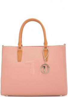 Вместительная сумка с короткими ручками Trussardi Jeans