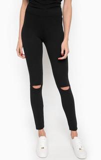 Черные леггинсы из хлопка MET