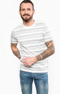 Футболка из хлопка в полоску Levis®