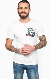 Футболка из хлопка с принтом Tom Tailor Denim