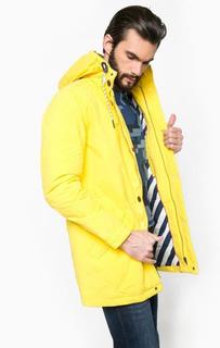 Желтая куртка с капюшоном Hilfiger Denim
