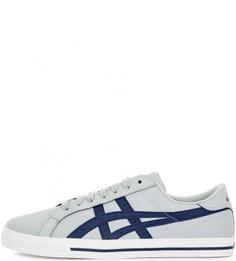 Серые кеды на шнуровке Asics Tiger