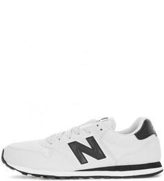 Текстильные кроссовки с логотипом бренда New Balance