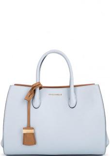 Кожаная сумка с двумя отделами Coccinelle