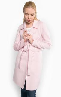 Розовое пальто с застежкой на кнопки Tom Tailor