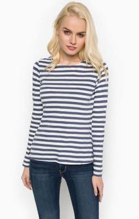 Хлопковая футболка с длинными рукавами Mustang