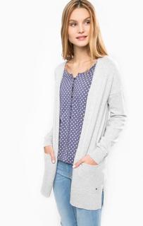 Удлиненный хлопковый джемпер с двумя карманами Mustang