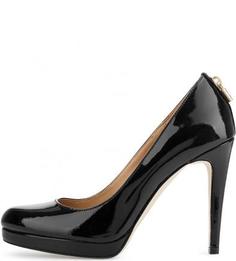 Черные туфли из лаковой кожи Michael Michael Kors