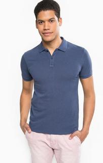 Хлопковая футболка поло с короткими рукавами Scotch&Soda