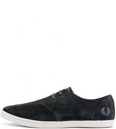 Кеды с логотипом бренда Fred Perry