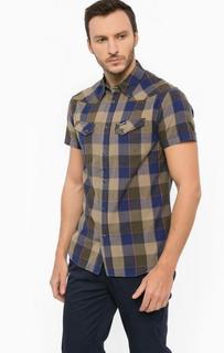 Хлопковая рубашка на кнопках Wrangler