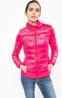 Легкий пуховик на молнии EA7