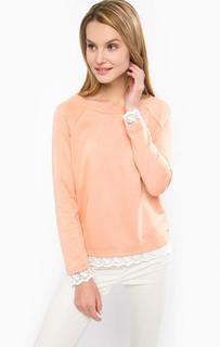 Свитшот с кружевной вставкой Vero Moda