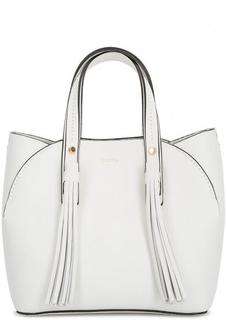 Маленькая кожаная сумка с короткими ручками Furla