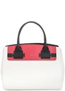 Кожаная сумка со съемным плечевым ремнем Furla
