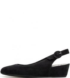 Замшевые босоножки на танкетке Högl