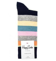 Носки из хлопка в полоску Happy Socks