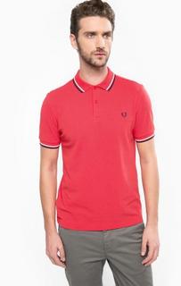 Красная футболка поло Fred Perry
