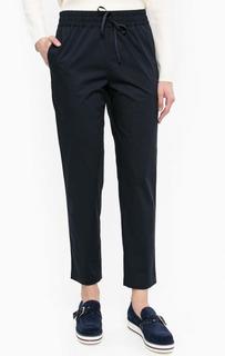 Хлопковые брюки на резинке Stefanel