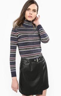 Разноцветная хлопковая водолазка Guess