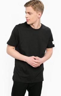 Черная футболка из хлопка Jack & Jones