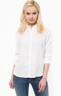 Белая блуза с отложным воротником Wrangler